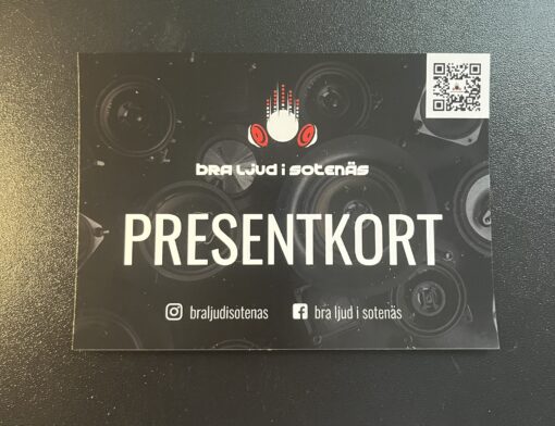 Presentkort